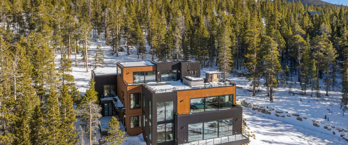 Modern Breckenridge Estate combines Alpine luxury with private ski access