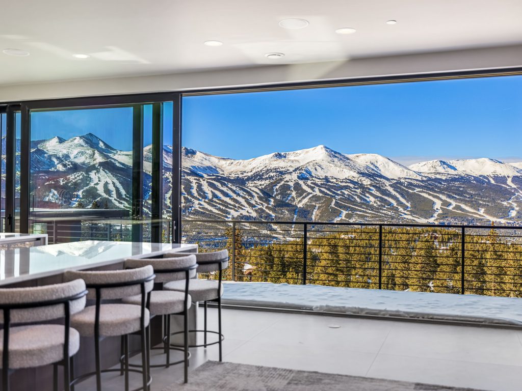 Mountain views from the 316 N Fuller Place property