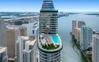 Signature Collection penthouse aerial view, Miami
