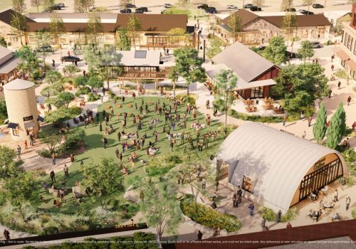 A 140-acre mixed-use district takes shape in Loveland, Colorado