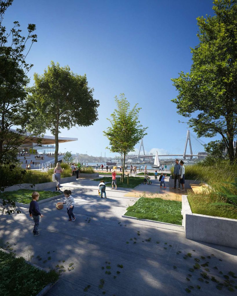 Garden at New Sydney Fish Market