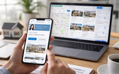 Interacting with home listings digitally