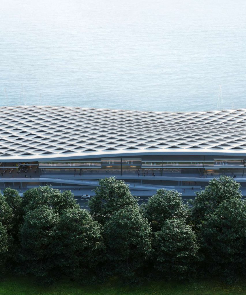 New Sydney Fish Market roof