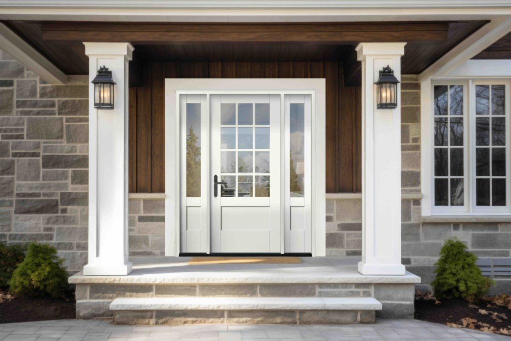 Therma-Tru flush glazed doors