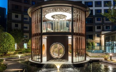 Wind Library Garden at Raemian One Perla