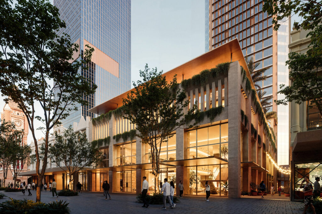 Woods Bagot-St Martins Centre pedestrian link