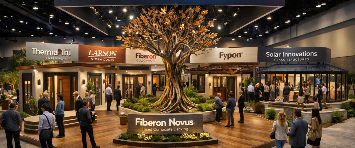 Therma-Tru, Fiberon and industry leaders redefine outdoor living at IBS 2026
